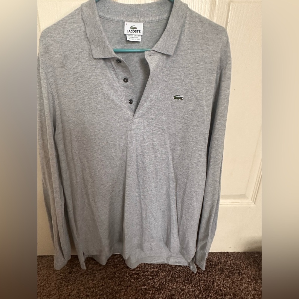 Lacoste, size 5 (Large, Men), grey